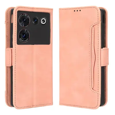 Ovitek za telefon Denarnica za ZTE nubia Z50 Ultra Multiple Card Slots Phone Shell PU usnjeni ovitek za stojalo