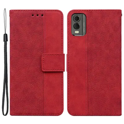 BINFEN COLOR BF17 za Motorola Moto E13 4G torbica za telefon s preklopno denarnico, PU usnjeno stojalo, magnetni pokrov