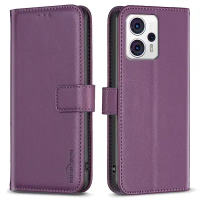 BINFEN COLOR BF17 Za Motorola Moto G13 4G/G23 4G/G53 5G Magnetni ovitek za telefon, denarnica, usnjen pokrov za stojalo za telefon