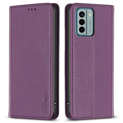 BINFEN COLOR BF18 za Nokio G22 PU usnjeno držalo za kartice Shell, magnetna preklopna torbica za telefon