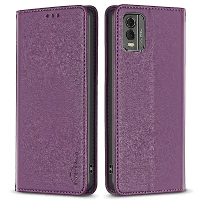 BINFEN COLOR BF18 za Nokio C32 PU usnje, nosilec za kartice, stojalo, pokrov, magnetna torbica za telefon