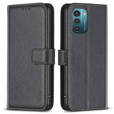 BINFEN COLOR BF17 Za Nokio G11 4G/G21 4G telefon stojalo torbica PU usnjena denarnica pokrov za pametni telefon