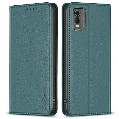 BINFEN COLOR BF18 za Nokio C32 PU usnje, nosilec za kartice, stojalo, pokrov, magnetna torbica za telefon
