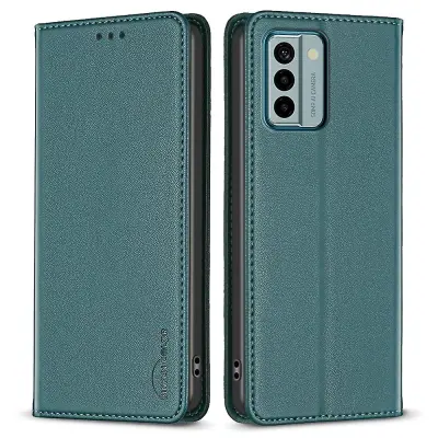 BINFEN COLOR BF18 za Nokio G22 PU usnjeno držalo za kartice Shell, magnetna preklopna torbica za telefon