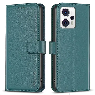 BINFEN COLOR BF17 Za Motorola Moto G13 4G/G23 4G/G53 5G Magnetni ovitek za telefon, denarnica, usnjen pokrov za stojalo za telefon