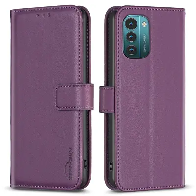 BINFEN COLOR BF17 Za Nokio G11 4G/G21 4G telefon stojalo torbica PU usnjena denarnica pokrov za pametni telefon