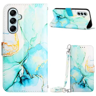 Ovitek za telefon proti praskam HT02 za Samsung Galaxy A24 4G, etui za telefon iz pravega usnja Nappa, stojalo za denarnico