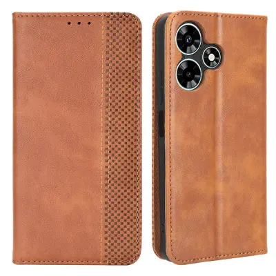 Za Infinix Hot 30 X6831 PU usnjena preklopna torbica Rereo s teksturnim stojalom, denarnica, magnetni ovitek za mobilni telefon