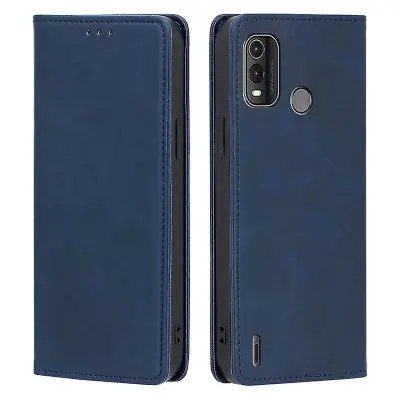 PU usnjena torbica za Nokia C22 z magnetno zaponko Folio Flip teksturirano stojalo za mobilni telefon Ovitek denarnice