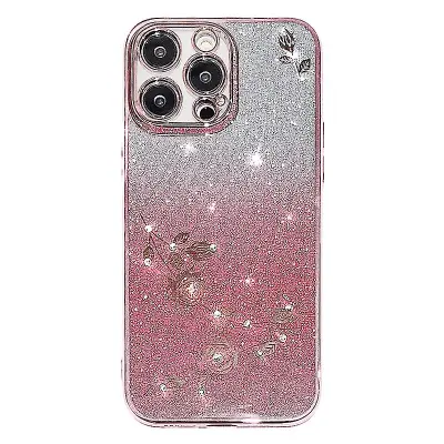 Za iPhone 14 telefonski ovitek, odporen proti prahu, denarnica, stojalo, šivanje črt, tekstura romba, PU usnjena torbica za telefon