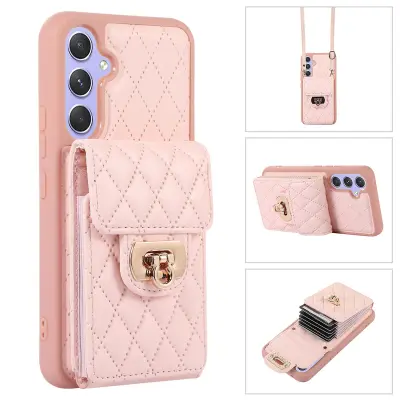 Ovitek za telefon za Samsung Galaxy A13 4G/5G/A04s 4G/A04 4G/M13 5G, PU usnje prevlečen TPU reža za kartice, pokrov na stojalu