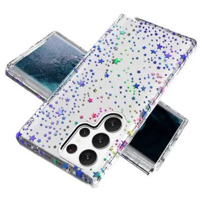 Za Samsung Galaxy S23 Reže za kartice Telefonski ovitek Ring Kickstand PU usnje prevlečen TPU ovitek