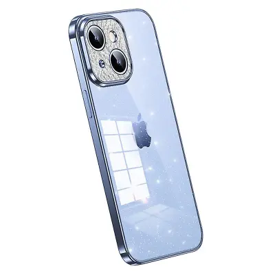Ovitek z bleščicami SULADA za iPhone 14, galvaniziran TPU ovitek za telefon z dekorjem iz nosorogovih