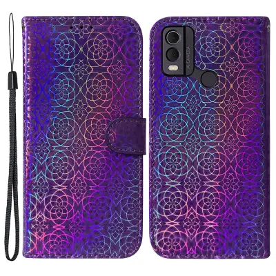 Ovitek za telefon Motorola Moto G62 5G PU usnje z vtisnjenim metuljem, stojalo Shell Wallet Flip Cover