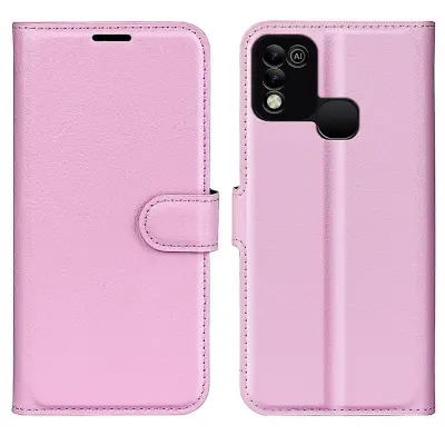 Za Infinix Hot 11 Play Litchi Texture PU usnjena denarnica proti padcu Shell preklopna torbica za telefon