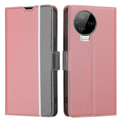 Za Tecno Spark 10C 4G PU usnjena preklopna torbica s stojalom Skin-touch denarnica za telefon