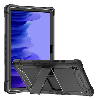 Silikonsko ohišje za tablični računalnik Samsung Galaxy Tab A7 10.4 (2020)/(2022) + PC zaščitni oklep s stojalom