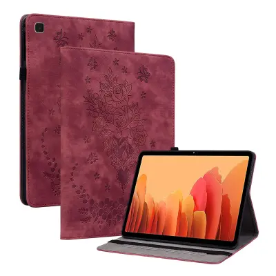 Preklopni ovitek za Samsung Galaxy Tab A7 10.4 (2020) PU usnjena torbica s stojalom za tablični računalnik s samodejnim prebujanjem/spanjem