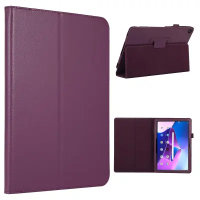 Za Lenovo Tab M10 (Gen 3) Litchi tekstura PU usnjena torbica s polno zaščito, stojalo, pokrov za tablični računalnik