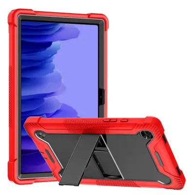 Silikonsko ohišje za tablični računalnik Samsung Galaxy Tab A7 10.4 (2020)/(2022) + PC zaščitni oklep s stojalom