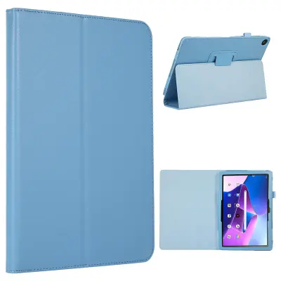 Za Lenovo Tab M10 (Gen 3) Litchi tekstura PU usnjena torbica s polno zaščito, stojalo, pokrov za tablični računalnik