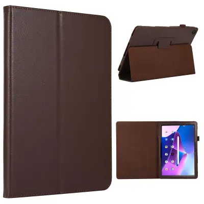 Za Lenovo Tab M10 (Gen 3) Litchi tekstura PU usnjena torbica s polno zaščito, stojalo, pokrov za tablični računalnik