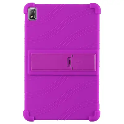 Za tablico Blackview Tab 16, odporna na praske, silikonska torbica + zaščitni ovitek za osebni računalnik s stojalom