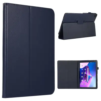 Za Lenovo Tab M10 (Gen 3) Litchi tekstura PU usnjena torbica s polno zaščito, stojalo, pokrov za tablični računalnik
