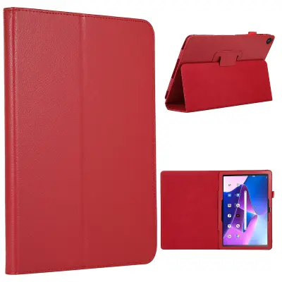 Za Lenovo Tab M10 (Gen 3) Litchi tekstura PU usnjena torbica s polno zaščito, stojalo, pokrov za tablični računalnik