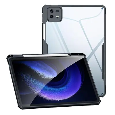 Za iPad Air (2020)/(2022) etui za tablični računalnik z zračno blazino, odporen na udarce TPU+PC ovitek z držalom za svinčnik