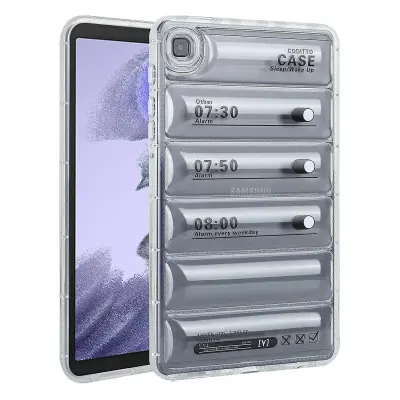 Za Samsung Galaxy Tab A7 Lite 8,7-palčni T220 T225 TPU ovitek za tablični računalnik prozorna puhovka Design Pattern Printed Cover