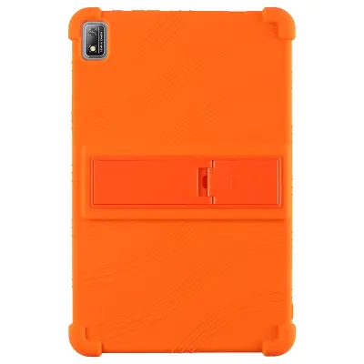 Za tablico Blackview Tab 16, odporna na praske, silikonska torbica + zaščitni ovitek za osebni računalnik s stojalom