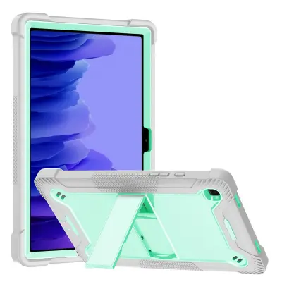Silikonsko ohišje za tablični računalnik Samsung Galaxy Tab A7 10.4 (2020)/(2022) + PC zaščitni oklep s stojalom