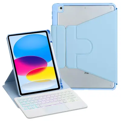 Ovitek za tablični računalnik Blackview Tab 6, odporen na padce, silikonski + zaščitni ovitek za osebni računalnik s stojalom