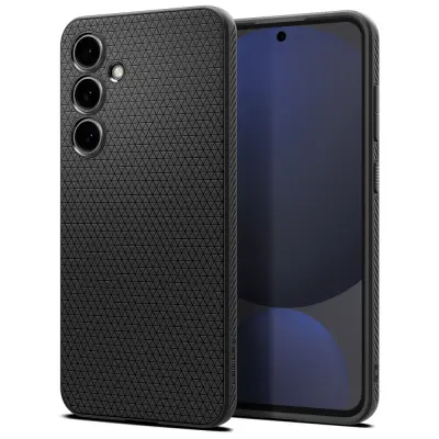 SPIGEN OVITEK LIQUID AIR CASE ZA GALAXY S24 FE MAT ČRNA