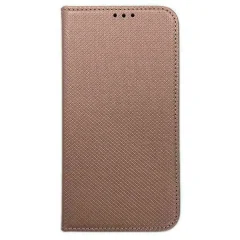 PAMETNI MAGNETNI KNJIŽNI ETUI ZA REALME C63 ROZA ZLAT OVITEK