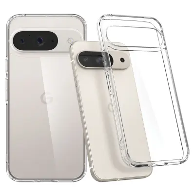 SPIGEN ULTRA HYBRID OVITEK ZA GOOGLE PIXEL 9 / 9 PRO CRYSTAL CLEAR CASE