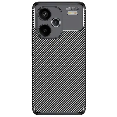 BELINE CARBON ARMOR OVITEK ZA XIAOMI REDMI NOTE 13 PRO+ ČRN