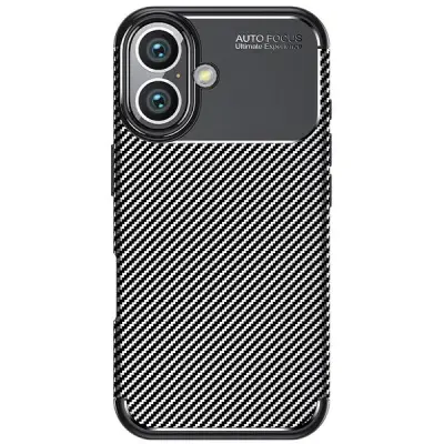OVITEK BELINE CARBON ARMOUR ZA IPHONE 16 PLUS 6.7 ČRN