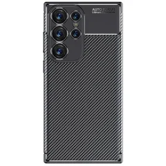 OVITEK BELINE CARBON ARMOR ZA SAMSUNG S24 ULTRA CASE ČRN