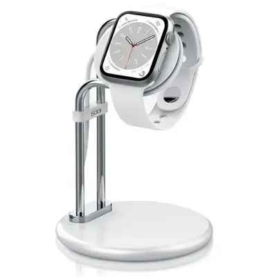 SODI STOJALO ZA OVITEK ZA TELEFON APPLE WATCH SAW-300 SREBRN