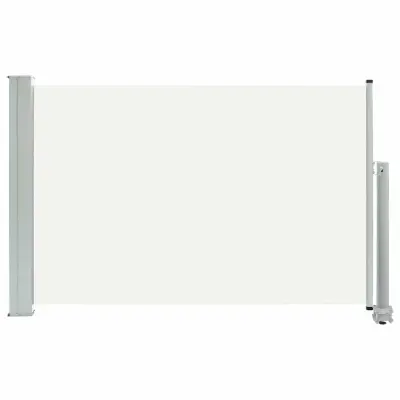 Zložljiva stranska tenda - Senčniki za teraso 60x300 cm krem