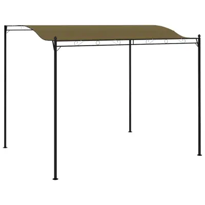 Nadstrešek - Senčniki za senco 3x2,4 m taupe 180 g/m²