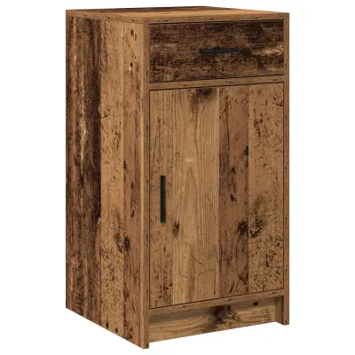 vidaXL Stranski regal iz starega lesa 40x41x75 cm iz inženirskega lesa