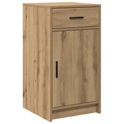 vidaXL Stranski stol Artisan Oreh 40x41x75 cm Inženirski les