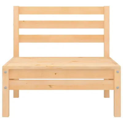 Vrtni sredinski kavč - Zunanji kavč trdna borovina