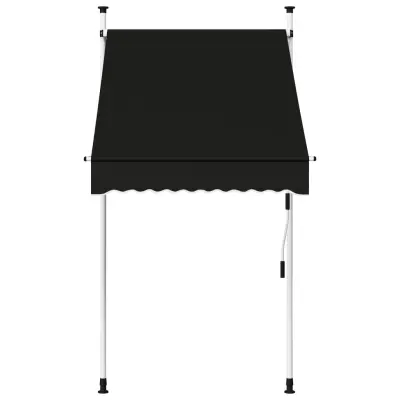 Ročno zložljiva tenda - Senčniki 100 cm antracitna