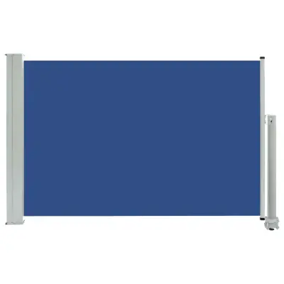 Zložljiva stranska tenda - Senčniki za teraso 60x300 cm modra