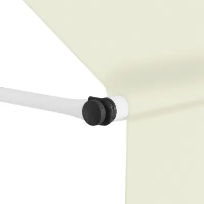 Ročno zložljiva tenda - Senčniki 150 cm krem