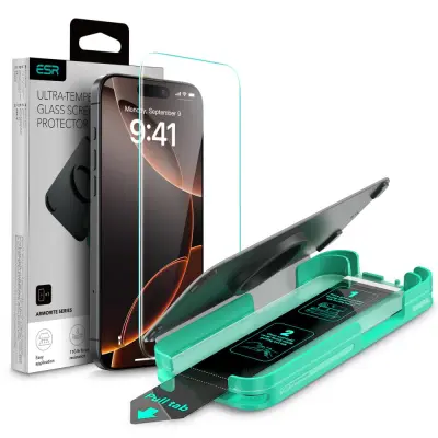 ESR ARMORITE KALJENO STEKLO ZA IPHONE 16 PRO MAX CLEAR ZAŠČITNO